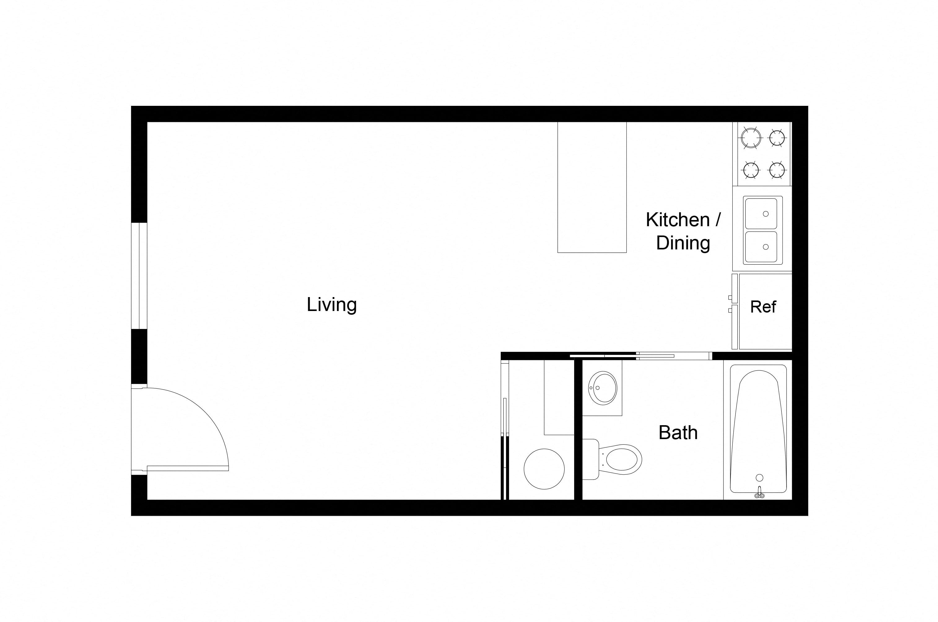 A0 floor plan